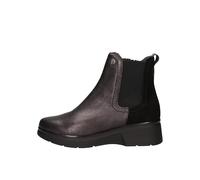 Pitillos botines chelsea con cremallera lateral, Negro , 37 EU