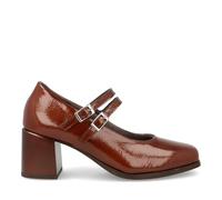 PITILLOS - Merceditas de Charol con Tacón de 6.5 cm 10831 para: Mujer Color: Cuero Talla: 40