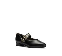 PITILLOS ® P.Fina T.BAJO 11672 - Mercedes Hebilla Punta Tacon Bajo | Color: Negro | Talla: 40 EU