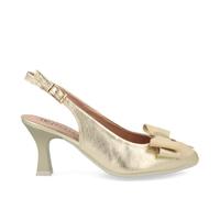 PITILLOS - Salón Destalonado en Piel con tacón 6 cm 11191 para: Mujer Color: Oro Talla: 39