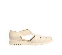PITILLOS - Sandalia Cangrejera en piel con elásticos 2822 para: MUJER color: CRema talla: 39