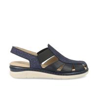 PITILLOS - Sandalia Confort en Piel 11003 para: Mujer Color: Marino Talla: 39