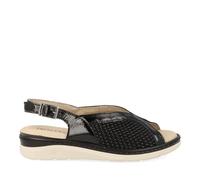 PITILLOS - Sandalia Confort en Piel 11004 para: Mujer Color: Negro Talla: 40