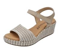 PITILLOS - Sandalia de cuña para Mujer. Modelo: 10561. Color: Natural Talla: 41