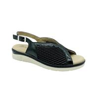 PITILLOS Sandalia Plana Mujer 1345 Color: Negro Talla: 35