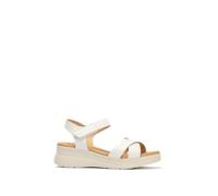 PITILLOS - Sandalia Tiras Cruzadas Confort - 11292 para: Mujer Color: Blanco Talla: 36