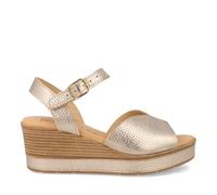PITILLOS - Sandalias en piel con cuña 11280 para: MUJER color: ORO talla: 36
