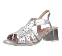 PITILLOS - Sandalias en piel metalizada con tacón 6 cm 10530 para: MUJER color: PLATA talla: 37