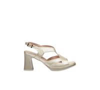 PITILLOS - Sandalias de Tacón 11224 Color Oro - Piel Metalizada - Cuero para: Mujer Color: Oro Talla: 37