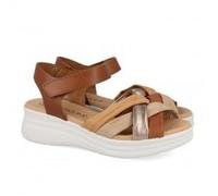 PITILLOS Sandalias Planas 10610 Mujer Natural