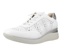 PITILLOS - Zapato Casual de Piel, Deportiva Calada con cuña, cordón elástico, Suela de Goma, para: Mujer Color: Blanco Talla:37