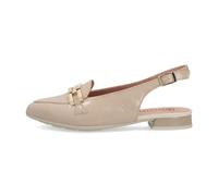PITILLOS - Zapato Destalonado bajo en Charol 5784 para: Mujer Color: Dorado Talla: 37