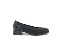PITILLOS - Zapato para Mujer,salón con tacón Ancho de 4cm,Goma elástica,Sencillo,clásico,Puntera Cuadrada, para: Mujer Color: Negro Talla:38