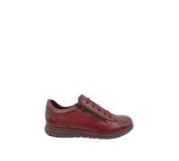 PITILLOS - Zapato Urbano Confortable Cremallera y Cordones - 20213 para: Mujer Color: Burdeos Talla: 41