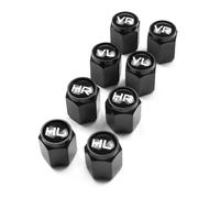 Pitlane Performance® Juego de 8 tapones de válvula con etiquetado; tapas de válvula con etiquetado ideal para almacenar neumáticos de invierno y neumáticos de verano para coches, SUV, bicicleta