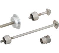 Pitlock Set de bloqueadores 01/GA rueda delantera + tija de sillín + Ahead one_size