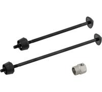 Pitlock Set de bloqueadores 03 rueda delantera + rueda trasera negro one_size