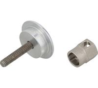 Pitlock Set de bloqueadores Ahead 09 gris 1"