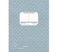 Pitman Composition Notebook 1/2 inch with a single margin drawn down the center of the page, 366 pages ( 183 sheets), US Letter 8.5 in x 11 in Notes ... Soft cover, Line spacing: 1/2 inch