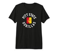 Pitt State Gorillas Classic Collegiate Circle Graphic Camiseta Premium