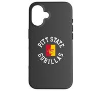 Pitt State Gorillas Classic Collegiate Circle Graphic Carcasa para iPhone 16