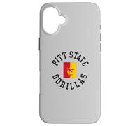 Pitt State Gorillas Classic Collegiate Circle Graphic Carcasa para iPhone 16 Plus