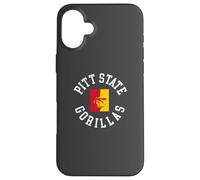 Pitt State Gorillas Classic Collegiate Circle Graphic Carcasa para iPhone 16 Plus