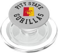Pitt State Gorillas Classic Collegiate Circle Graphic PopSockets PopGrip para MagSafe