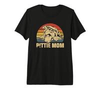 Pittie Mom Pitbull Mama Dog Lovers Gift Mothers Day Gift Camiseta Premium