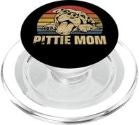 Pittie Mom Pitbull Mama Dog Lovers Gift Mothers Day Gift PopSockets PopGrip para MagSafe