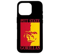 Pittsburg State University Gorillas Pitt State Logo Carcasa para iPhone 16 Pro