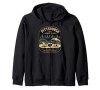 Pittsburgh Beach Club No Ocean No Problem Yinz PGH 412 Amor Sudadera con Capucha