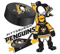 Pittsburgh Penguins Team NHL National Hockey League calcomanía de vinilo para portátil botella de agua para coche (tipo 2)