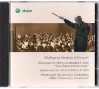Pittsburgh Symphony Orchestra. William Steinberg. Mozart Symphony Symphony No 40 K 550 + Eine Kleine K 525 (Mellon / EMI)