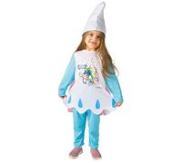 Ciao Pitufina disfraz baby original Pitufos (Talla 2-3 años) con capa