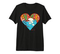 Pitufos Amante Pitufo Enamorado San Valentín Corazón Amor Más Retro Camiseta Premium