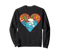 Pitufos Amante Pitufo Enamorado San Valentín Corazón Amor Más Retro Sudadera