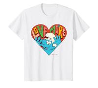 Pitufos Amante Pitufo Enamorado San Valentín Corazón Amor Retro Más Camiseta