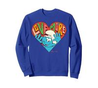 Pitufos Amante Pitufo Enamorado San Valentín Corazón Retro Amor Más Sudadera