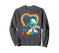 Pitufos Arco Iris Artistic Pitufo Creativo Genio Timeless Pop Sudadera