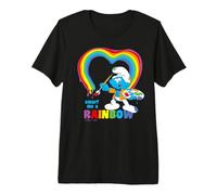 Pitufos Arco Iris Artístico Pitufo Creativo Genio Pop Timeless Camiseta Premium