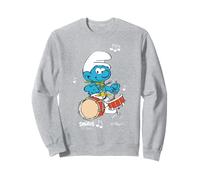Pitufos Armonía Musical Genio Dibujos Animados 80s 90s Clásico Retro Sudadera