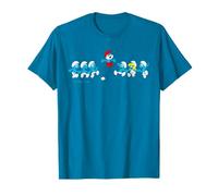 Pitufos Big Papa Equipo De Dibujos Animados 80s 90s Lindo Clásico Retro Divertido Camiseta