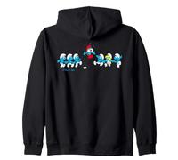 Pitufos Big Papa Equipo De Dibujos Animados 80s 90s Lindo Retro Clásico Divertido Sudadera con Capucha