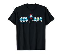 Pitufos Big Papa Equipo De Dibujos Animados 80s 90s Lindo Retro Divertido Clásico Camiseta