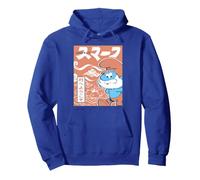 Pitufos Big Papa Pitufos Village Tokio Japón clásico Divertido póster Sudadera con Capucha