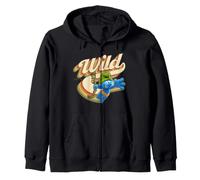 Pitufos Fuerte Pitufo Salvaje Jungla Aventura Tarzán Amazon Retro Sudadera con Capucha