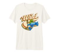 Pitufos Fuerte Pitufo Salvaje Jungla Aventura Tarzán Retro Amazon Camiseta Premium