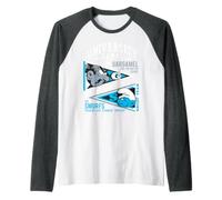 Pitufos Gargamel Smurf Team University Games Village Arena Camiseta Manga Raglan