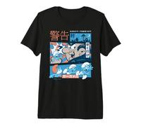Pitufos Gargamel Tokio Japón Ataque Pitufo Pueblo Atraco Camiseta Premium